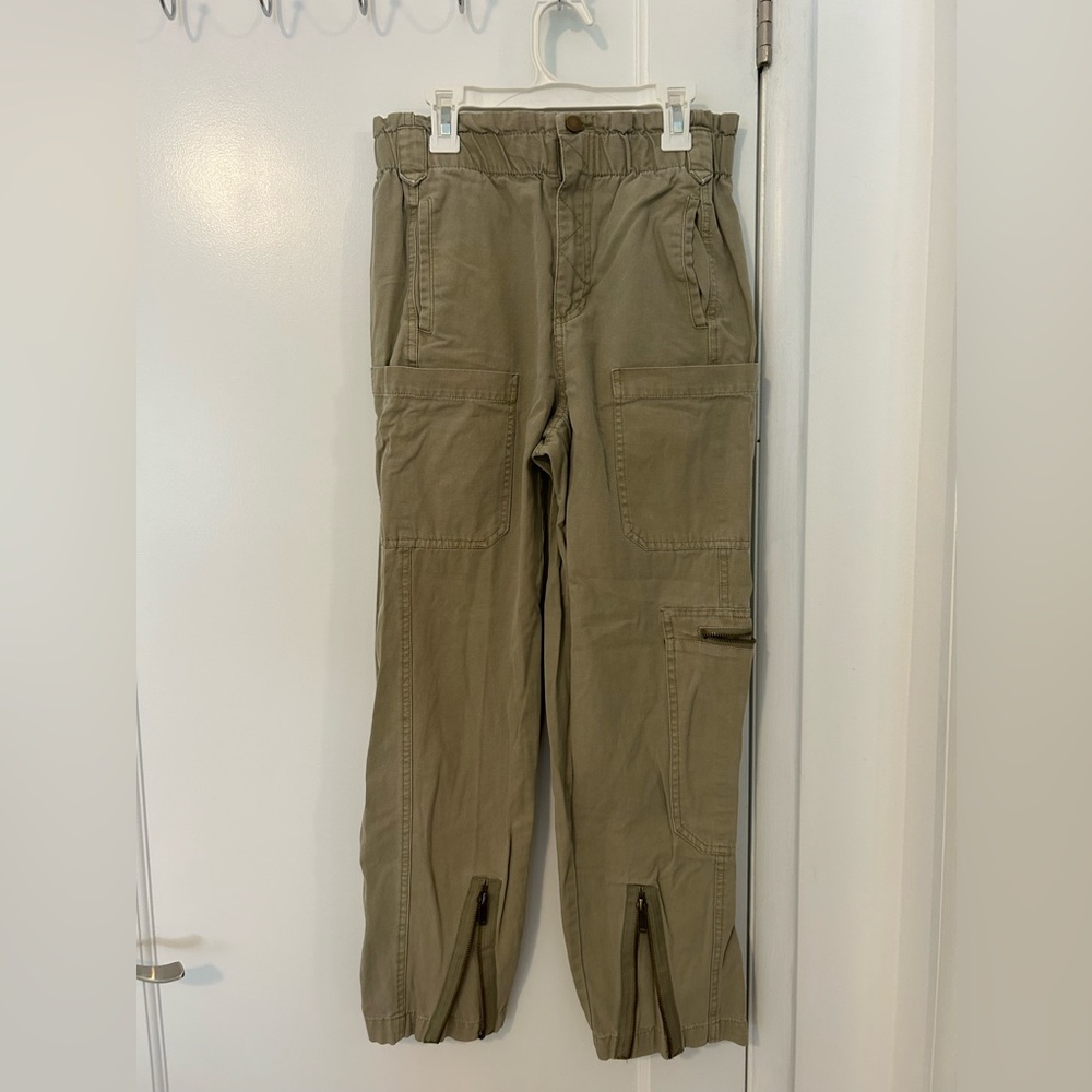 Forever 21 Green Utility Cargo Baggy Pants Size Medium